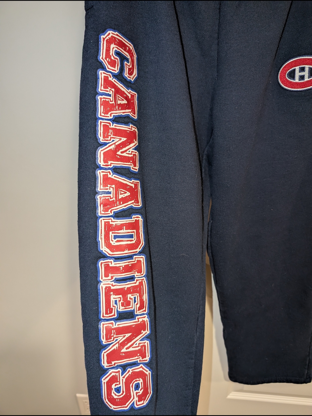 Montreal Canadiens NHL Navy Sweatpants - Picture 4 of 6